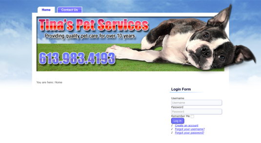 Tina's Pet Services